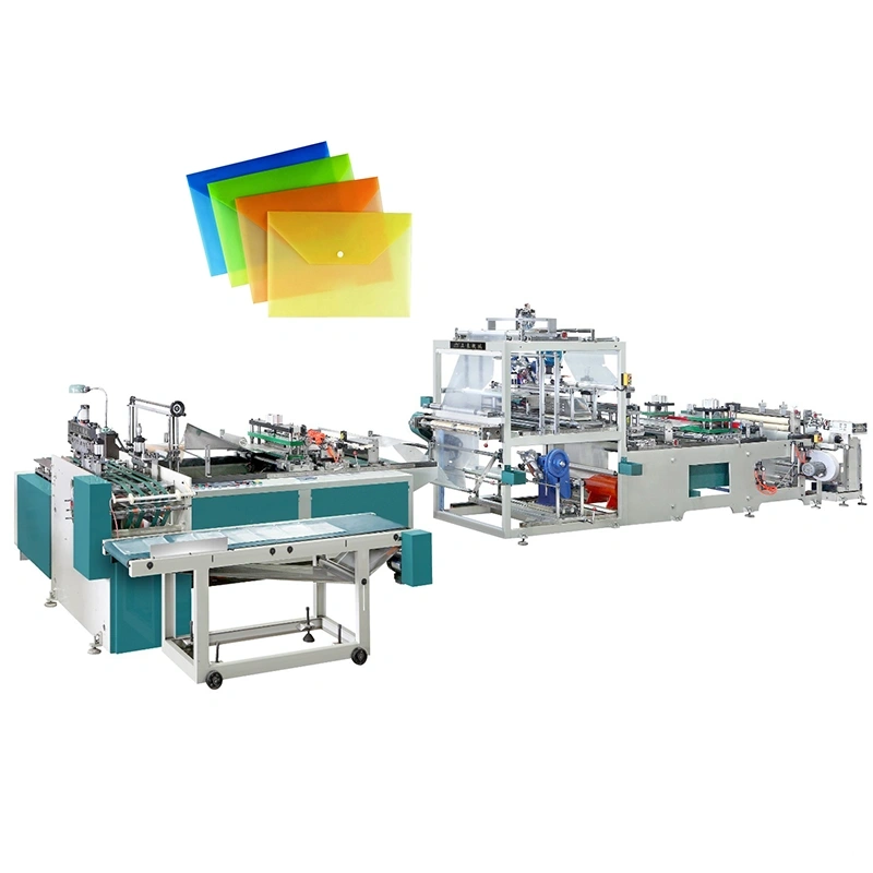 Automatikus Snap Closure Folder Making Machine